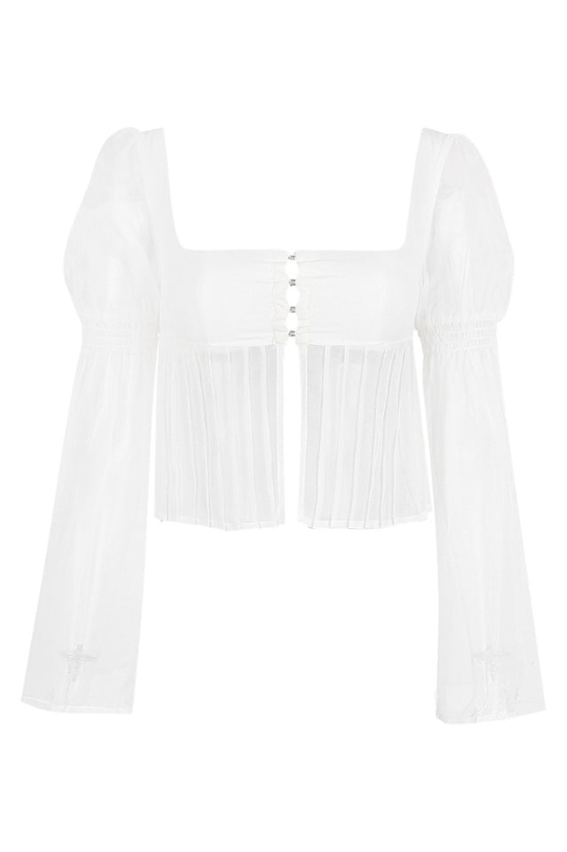 Lucie Chiffon Bustier Top | Dress In Beauty Lucie Chiffon Bustier Top | Dress In Beauty