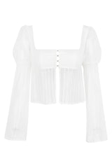 Lucie Chiffon Bustier Top | Dress In Beauty Lucie Chiffon Bustier Top | Dress In Beauty