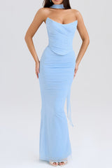 Hallie Corset With Neck Scarf + Skirt Set | Dress In Beauty Hallie Corset With Neck Scarf + Skirt Set | Dress In Beauty