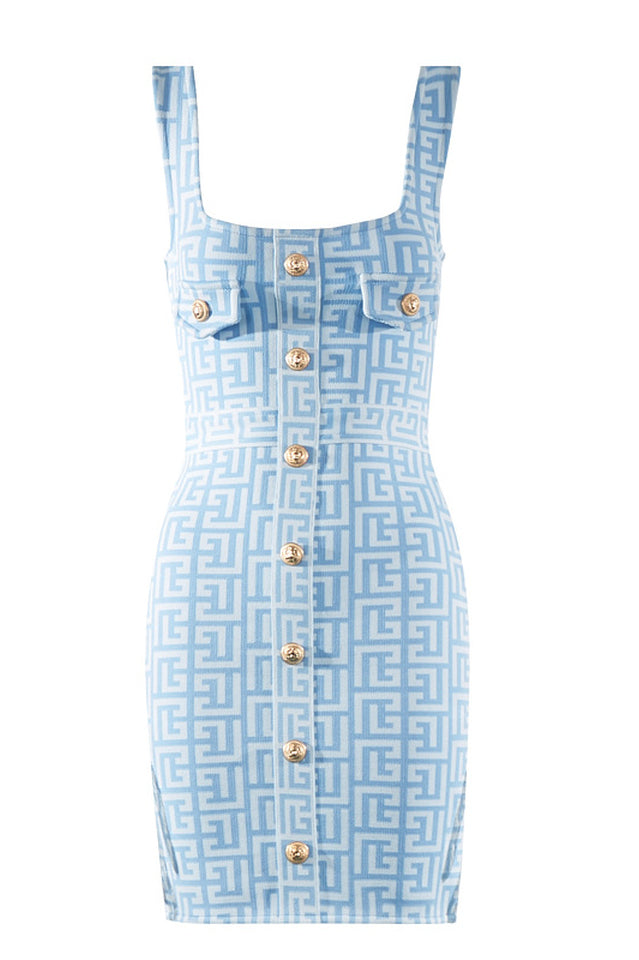 Jacquard Bandage Mini Dress | Dress In Beauty Jacquard Bandage Mini Dress | Dress In Beauty