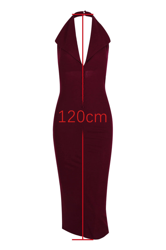 Annita Crepe Halter Midi Dress | Dress In Beauty Annita Crepe Halter Midi Dress | Dress In Beauty