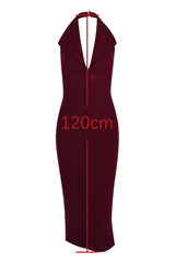 Annita Crepe Halter Midi Dress | Dress In Beauty Annita Crepe Halter Midi Dress | Dress In Beauty