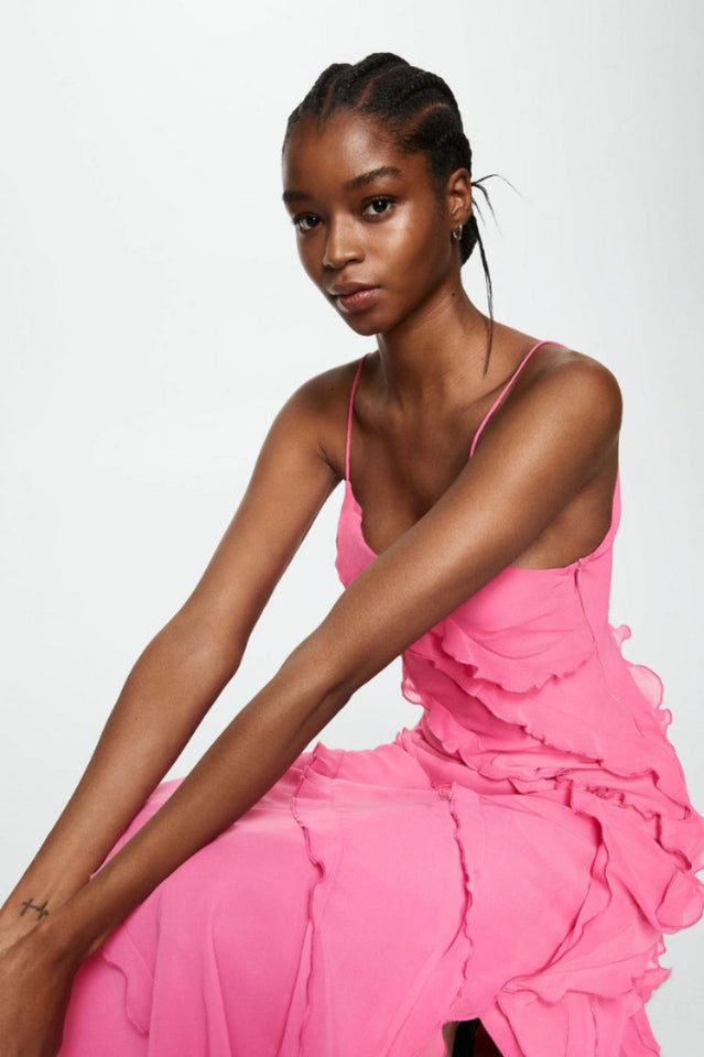 Ocean Waves Tiered Ruffle Maxi Dress | Dress In Beauty Ocean Waves Tiered Ruffle Maxi Dress | Dress In Beauty