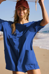 Koton Boat Neck Playsuit | Dress In Beauty Koton Boat Neck Playsuit | Dress In Beauty