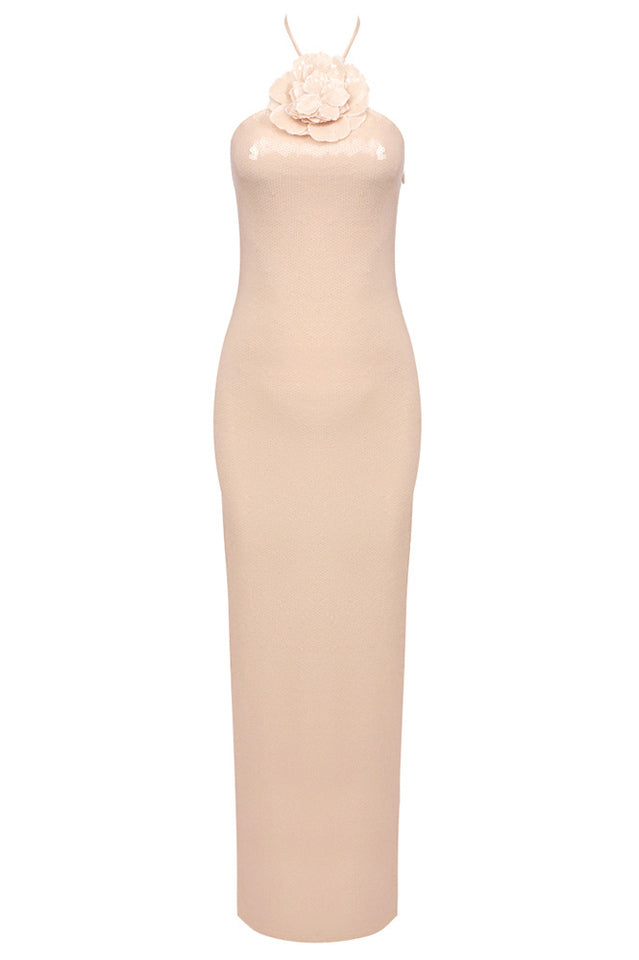 Awen Sequin Flower Maxi Dress | Dress In Beauty Awen Sequin Flower Maxi Dress | Dress In Beauty