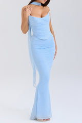 Hallie Corset With Neck Scarf + Skirt Set | Dress In Beauty Hallie Corset With Neck Scarf + Skirt Set | Dress In Beauty