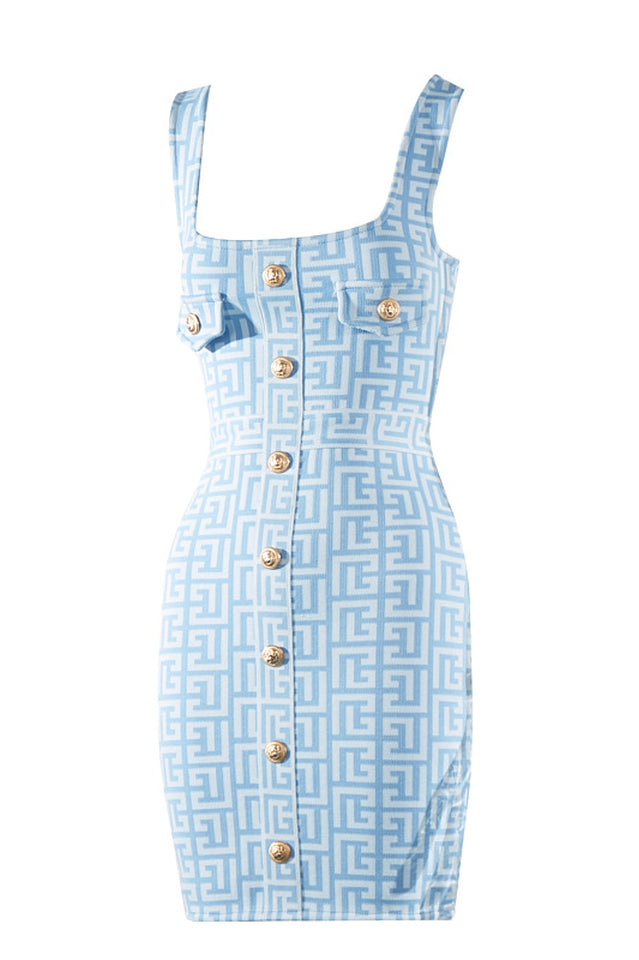 Jacquard Bandage Mini Dress | Dress In Beauty Jacquard Bandage Mini Dress | Dress In Beauty