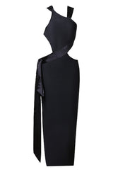 Annette Halter Asymmetric Bandage Dress | Dress In Beauty Annette Halter Asymmetric Bandage Dress | Dress In Beauty