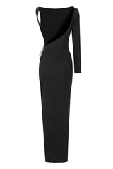 Chloe One Shoulder Bow Detail Dress | Dress In Beauty Chloe One Shoulder Bow Detail Dress | Dress In Beauty