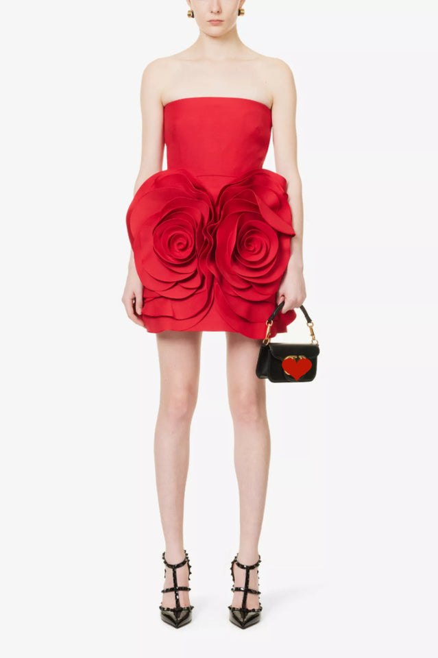 Ayat Strapless Flower Mini Dress | Dress In Beauty Ayat Strapless Flower Mini Dress | Dress In Beauty