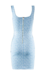 Jacquard Bandage Mini Dress | Dress In Beauty Jacquard Bandage Mini Dress | Dress In Beauty
