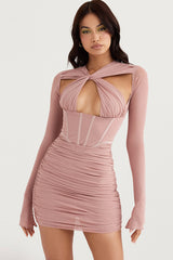 Rose Print Corset Mini Dress | Dress In Beauty Rose Print Corset Mini Dress | Dress In Beauty