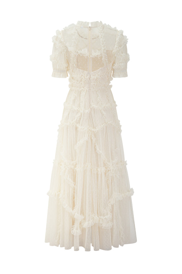 Kinley Ruched Ruffle Hem Maxi Dress | Dress In Beauty Kinley Ruched Ruffle Hem Maxi Dress | Dress In Beauty