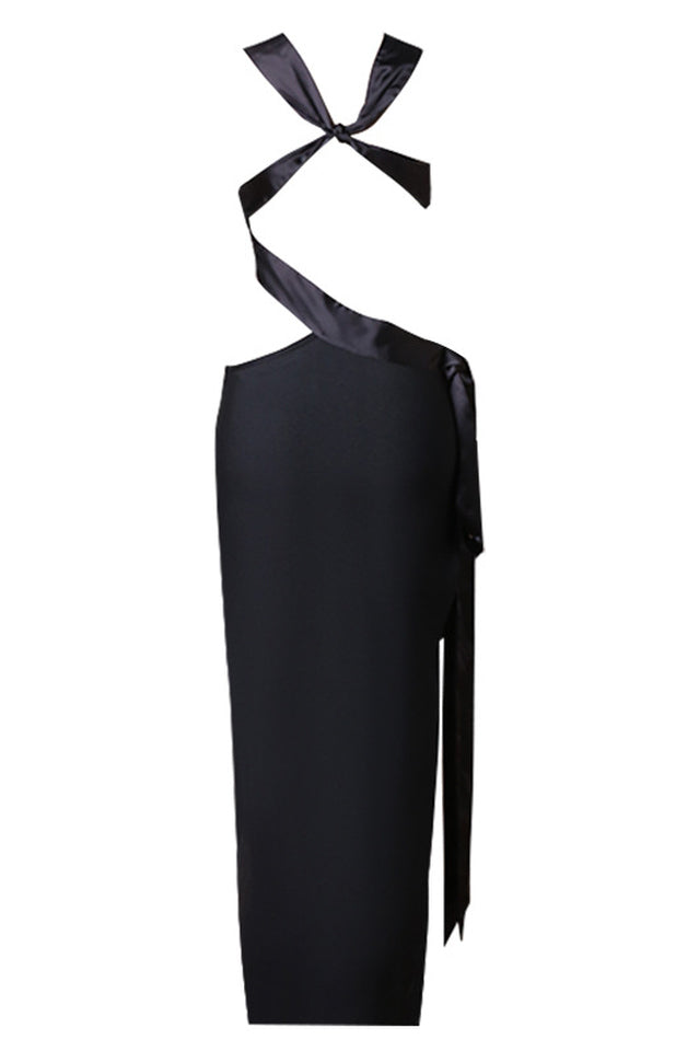 Annette Halter Asymmetric Bandage Dress | Dress In Beauty Annette Halter Asymmetric Bandage Dress | Dress In Beauty