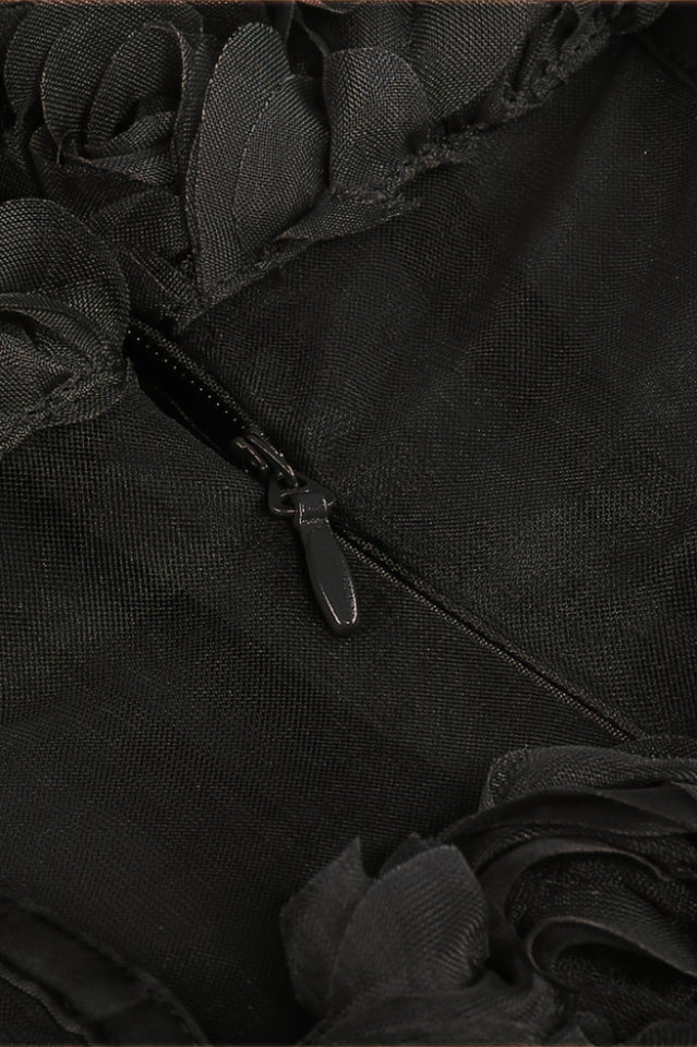 Strapless Corset Floral A Line Dress | Dress In Beauty Strapless Corset Floral A Line Dress | Dress In Beauty