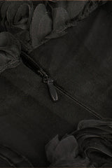 Strapless Corset Floral A Line Dress | Dress In Beauty Strapless Corset Floral A Line Dress | Dress In Beauty