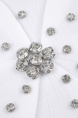 White Flower Embellished Maxi Dress | Dress In Beauty White Flower Embellished Maxi Dress | Dress In Beauty