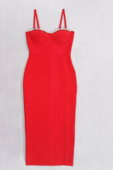 Breenda Sleeveless Pearl Midi Dress | Dress In Beauty Breenda Sleeveless Pearl Midi Dress | Dress In Beauty