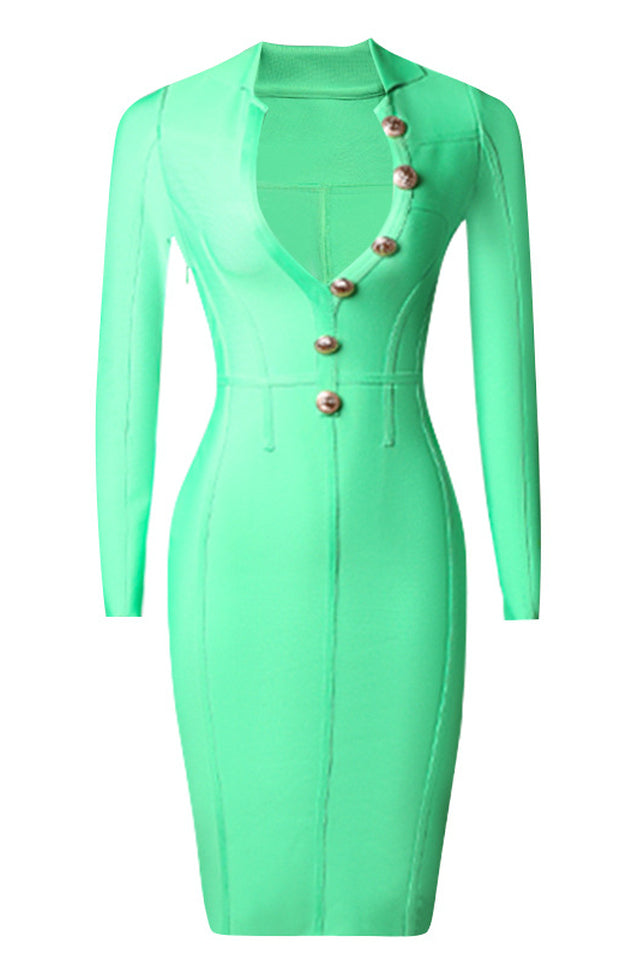 Alyce Long Sleeve Midi Bandage Dress | Dress In Beauty Alyce Long Sleeve Midi Bandage Dress | Dress In Beauty