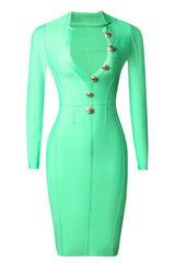 Alyce Long Sleeve Midi Bandage Dress | Dress In Beauty Alyce Long Sleeve Midi Bandage Dress | Dress In Beauty