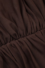 Long Sleeve Draped Mesh Maxi Dress | Dress In Beauty Long Sleeve Draped Mesh Maxi Dress | Dress In Beauty