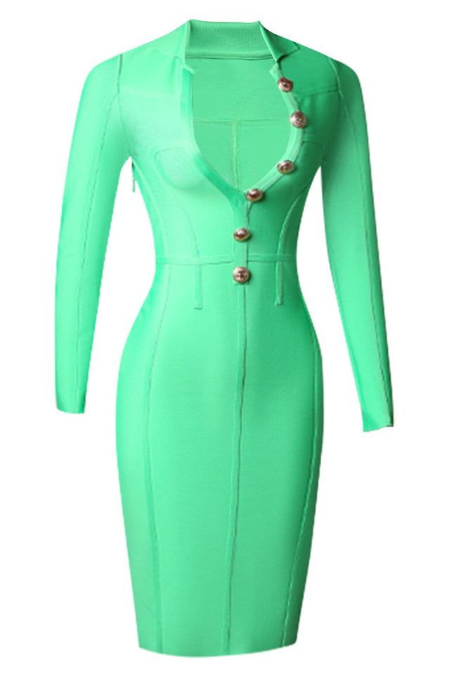 Alyce Long Sleeve Midi Bandage Dress | Dress In Beauty Alyce Long Sleeve Midi Bandage Dress | Dress In Beauty