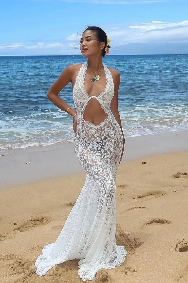 Saltair Lace Bustier Maxi Dress | Dress In Beauty Saltair Lace Bustier Maxi Dress | Dress In Beauty