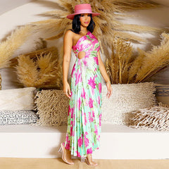 Amanda Pleated Cut-out Midi Dress | Dress In Beauty Amanda Pleated Cut-out Midi Dress | Dress In Beauty