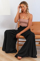 Basic High Waisted Flare Trousers | Dress In Beauty Basic High Waisted Flare Trousers | Dress In Beauty