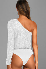 Mikah One Shoulder Long Sleeve Top | Dress In Beauty Mikah One Shoulder Long Sleeve Top | Dress In Beauty