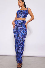 Plisse Strappy Cow Neck Top + Skirt Set | Dress In Beauty Plisse Strappy Cow Neck Top + Skirt Set | Dress In Beauty