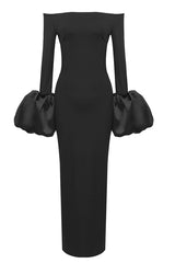 Talia Oversized-Cuffs Gown | Dress In Beauty Talia Oversized-Cuffs Gown | Dress In Beauty