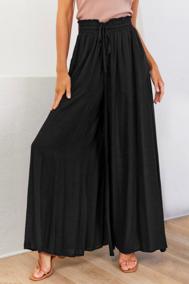 Basic High Waisted Flare Trousers | Dress In Beauty Basic High Waisted Flare Trousers | Dress In Beauty