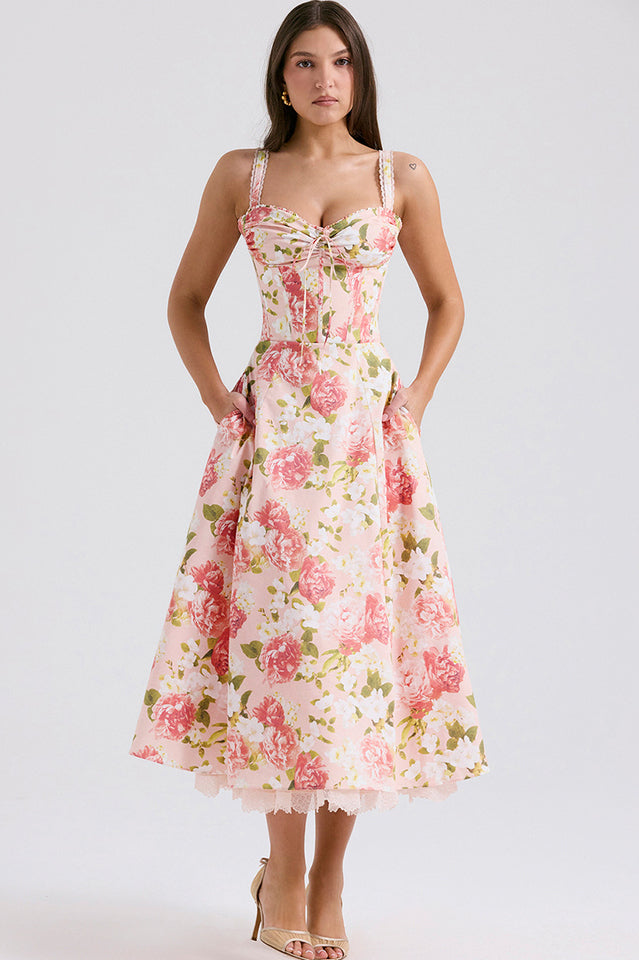 Rosalee Print Cotton Sundress | Dress In Beauty Rosalee Print Cotton Sundress | Dress In Beauty