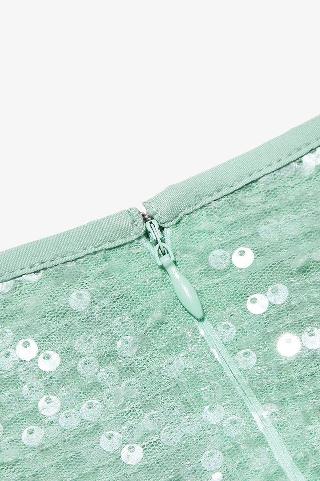 Titania Seafoam Sequin Maxi Gown | Dress In Beauty Titania Seafoam Sequin Maxi Gown | Dress In Beauty