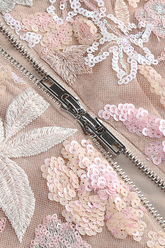 Kamames Strapless Floral Sequined Maxi Dress | Dress In Beauty Kamames Strapless Floral Sequined Maxi Dress | Dress In Beauty