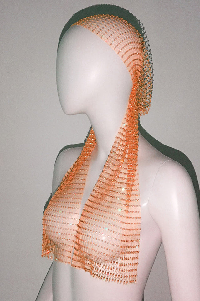 Party Art Rhinestone Hair Net | Dress In Beauty Party Art Rhinestone Hair Net | Dress In Beauty