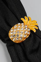 Pineapple-Embellished Cut-Out Maxi Dress | Dress In Beauty Pineapple-Embellished Cut-Out Maxi Dress | Dress In Beauty