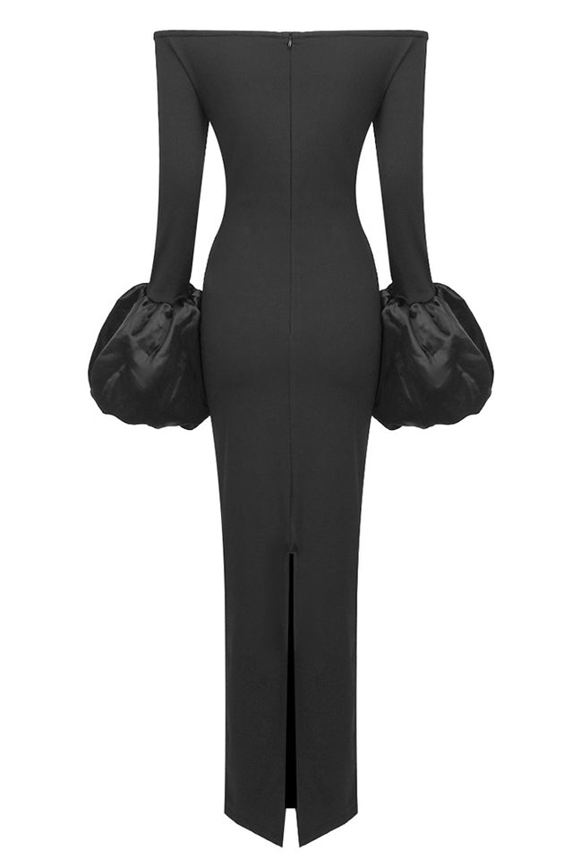 Talia Oversized-Cuffs Gown | Dress In Beauty Talia Oversized-Cuffs Gown | Dress In Beauty