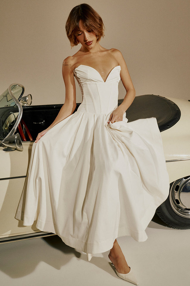 Lady Black Strapless Midi Dress | Dress In Beauty Lady Black Strapless Midi Dress | Dress In Beauty