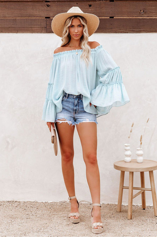 Bamboo Flare Sleeve T-shirt | Dress In Beauty Bamboo Flare Sleeve T-shirt | Dress In Beauty