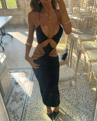 Melina Sexy Halter Wine Dress | Dress In Beauty Melina Sexy Halter Wine Dress | Dress In Beauty