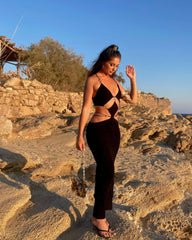 Melina Sexy Halter Wine Dress | Dress In Beauty Melina Sexy Halter Wine Dress | Dress In Beauty