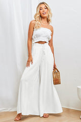 Basic High Waisted Flare Trousers | Dress In Beauty Basic High Waisted Flare Trousers | Dress In Beauty