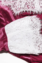 Jacinda Velvet Lace Tunic Top | Dress In Beauty Jacinda Velvet Lace Tunic Top | Dress In Beauty