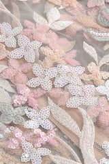 Kamames Strapless Floral Sequined Maxi Dress | Dress In Beauty Kamames Strapless Floral Sequined Maxi Dress | Dress In Beauty