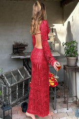 Moss Green Metallic Umbra Dress | Dress In Beauty Moss Green Metallic Umbra Dress | Dress In Beauty