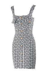 Jacquard Bandage Mini Dress | Dress In Beauty Jacquard Bandage Mini Dress | Dress In Beauty