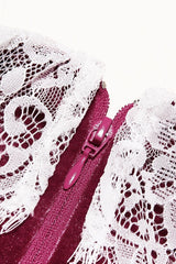 Jacinda Velvet Lace Tunic Top | Dress In Beauty Jacinda Velvet Lace Tunic Top | Dress In Beauty