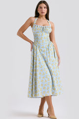 Adabella Cotton Halter Midi Sundress | Dress In Beauty Adabella Cotton Halter Midi Sundress | Dress In Beauty